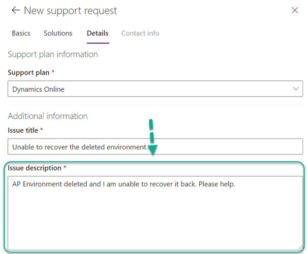 How To Create A Product Support Ticket In Dynamics 365 Online